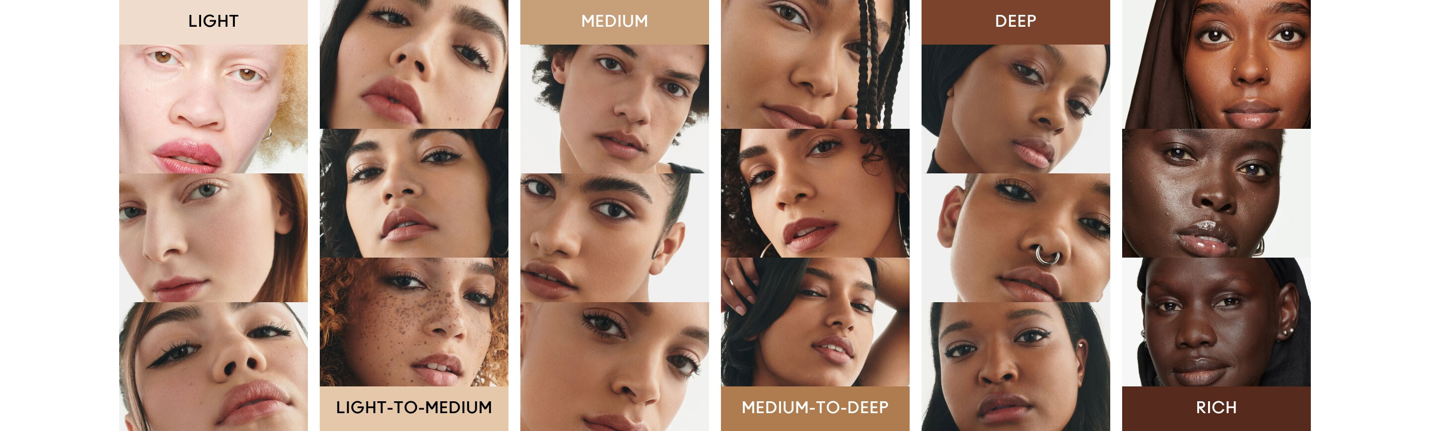 BEPAAL DE DIEPTE VAN JE HUIDTINT